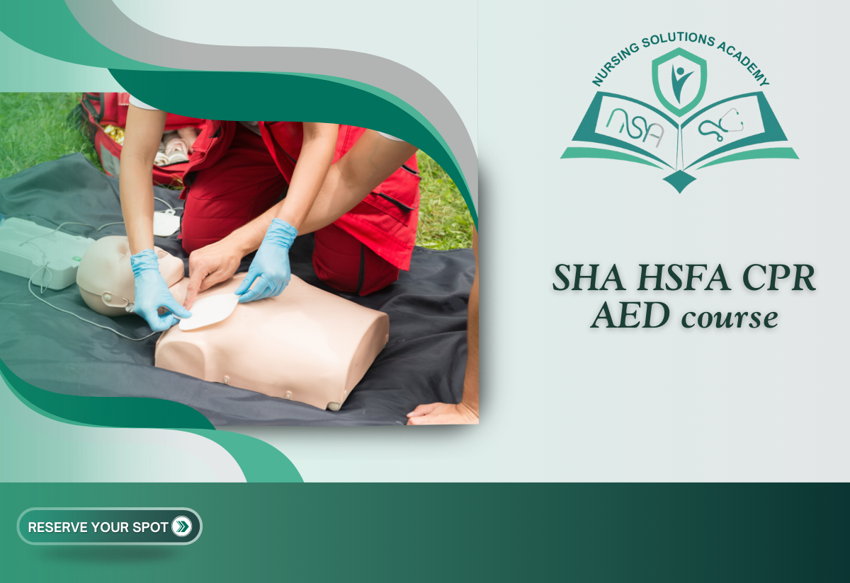 SHA HSFA CPR AED course
