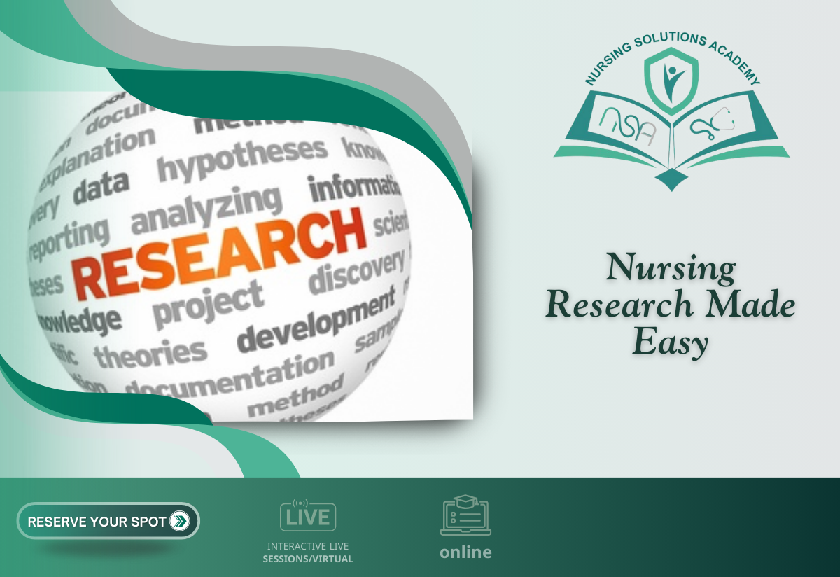 Nursing Research Made Easy