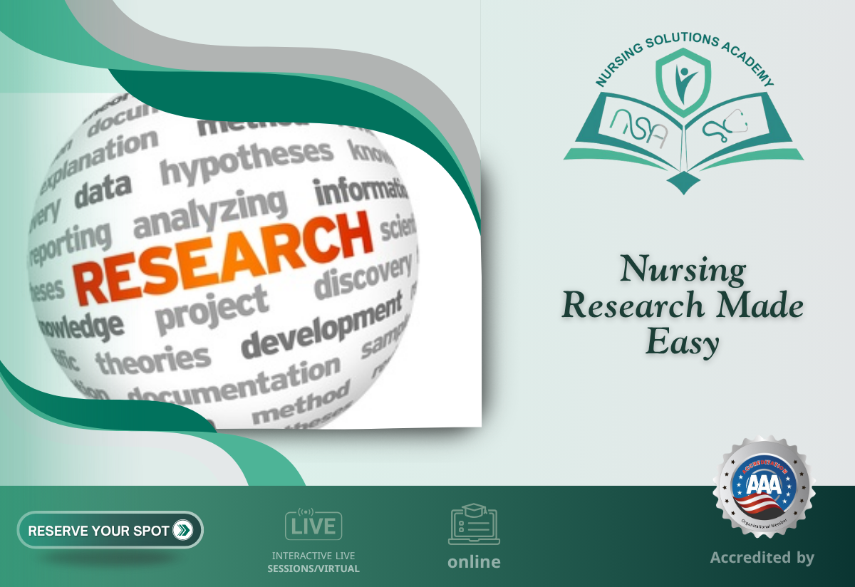 Nursing Research Made Easy